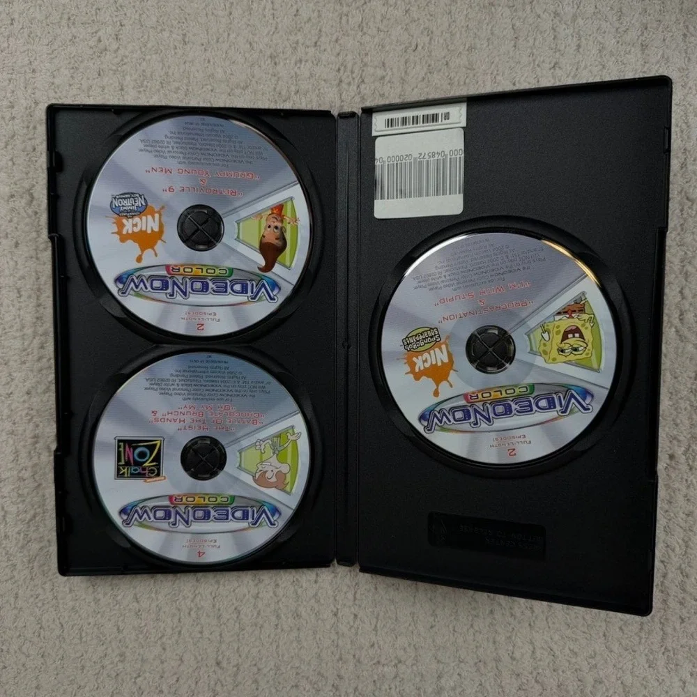 Nickelodeon VideoNow Color PVD 11 Lot SpongeBob Fairly OddParents Jimmy Neutron